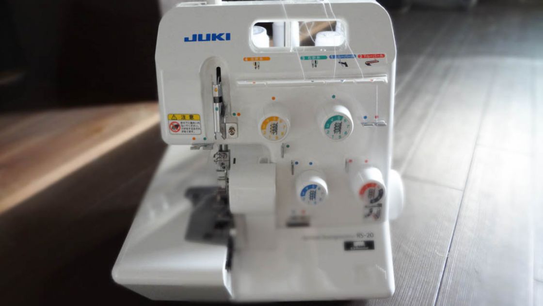 JUKI ２本針４本糸ロックミシン RS-20ハンドメイド その他